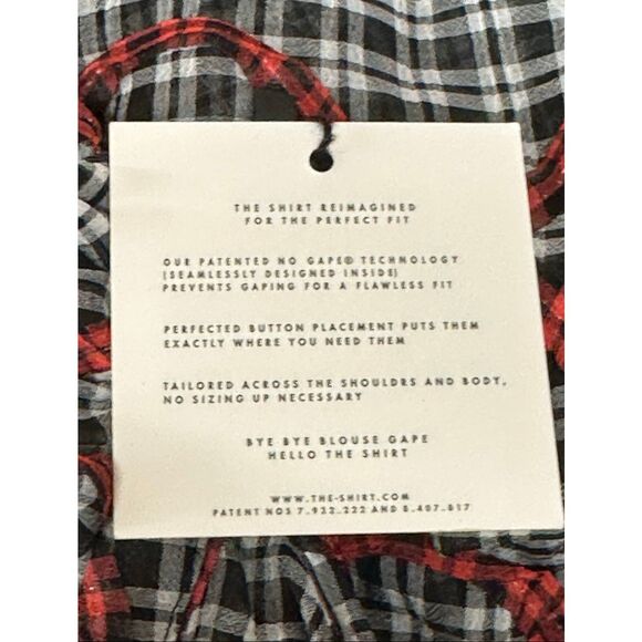 The Shirt by Rochelle Behrens Ruffled Tier Mini Dress in Black/Red NWT Large - Picture 5 of 7